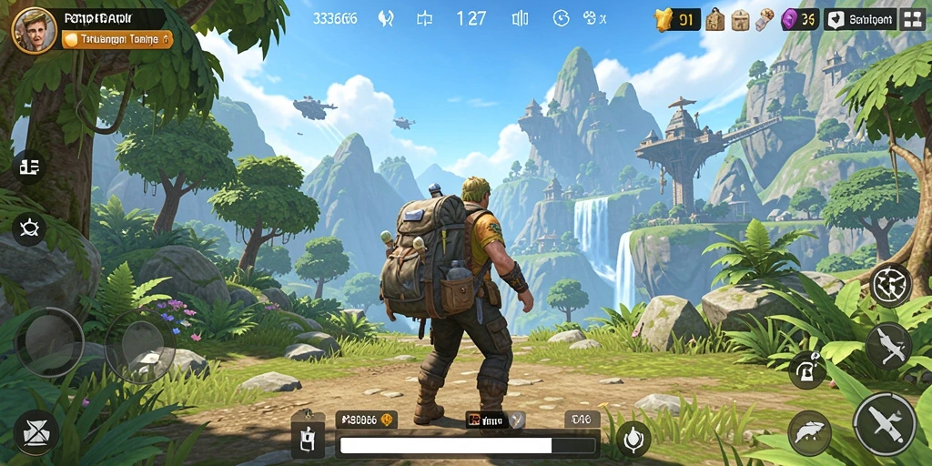 Gameplay seru di dunia terbuka 333666 yang memikat.