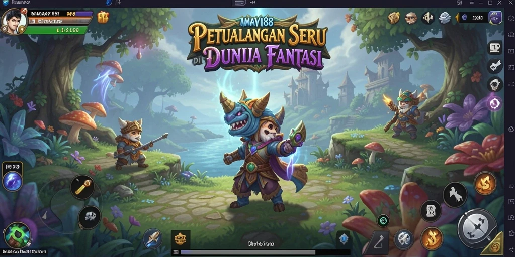 Tampilan gameplay dari AMAVI88 yang menarik dan penuh petualangan.