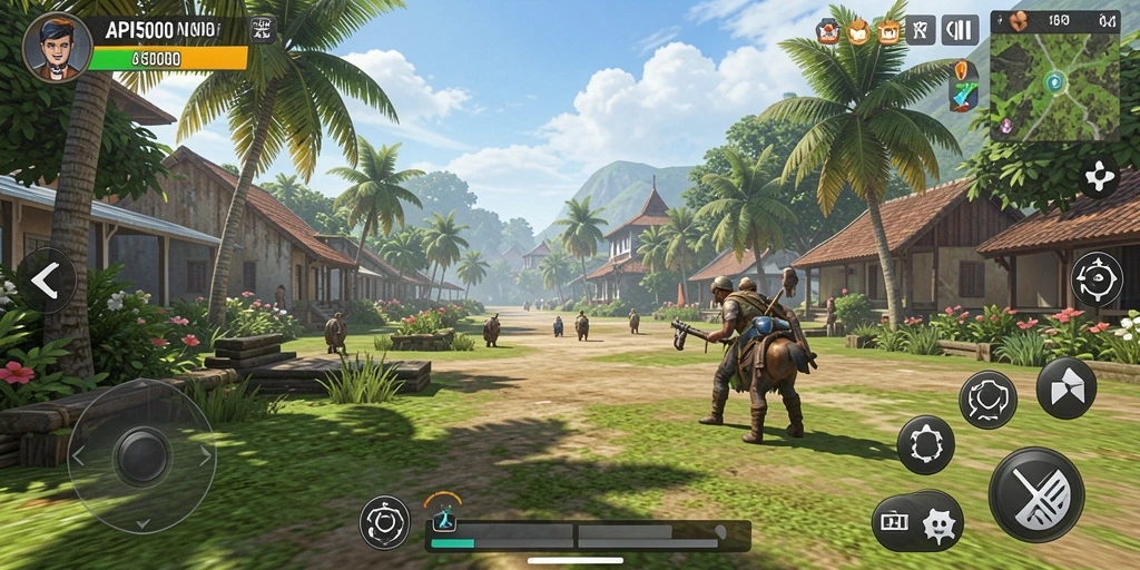 Tampilan gameplay API5000 yang menarik dan realistis.
