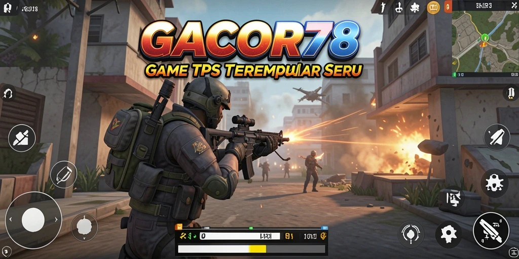 Tangkapan layar utama GACOR78 menampilkan aksi tempur yang mendebarkan.