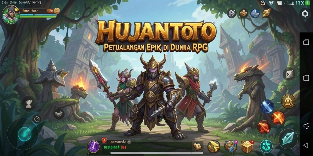 Tampilan menarik dari gameplay HUJANTOTO yang penuh tantangan.