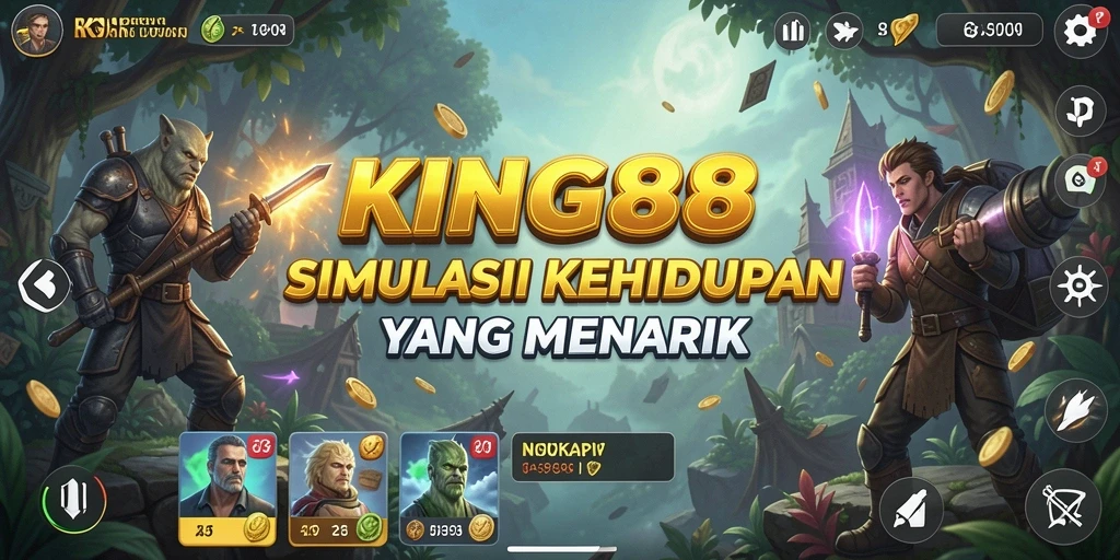 Gameplay menarik dari <strong>KING88</strong> dengan karakter dan interaksi yang hidup.