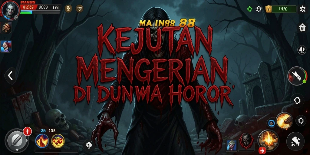 Tampilan gameplay menyeramkan yang penuh ketegangan