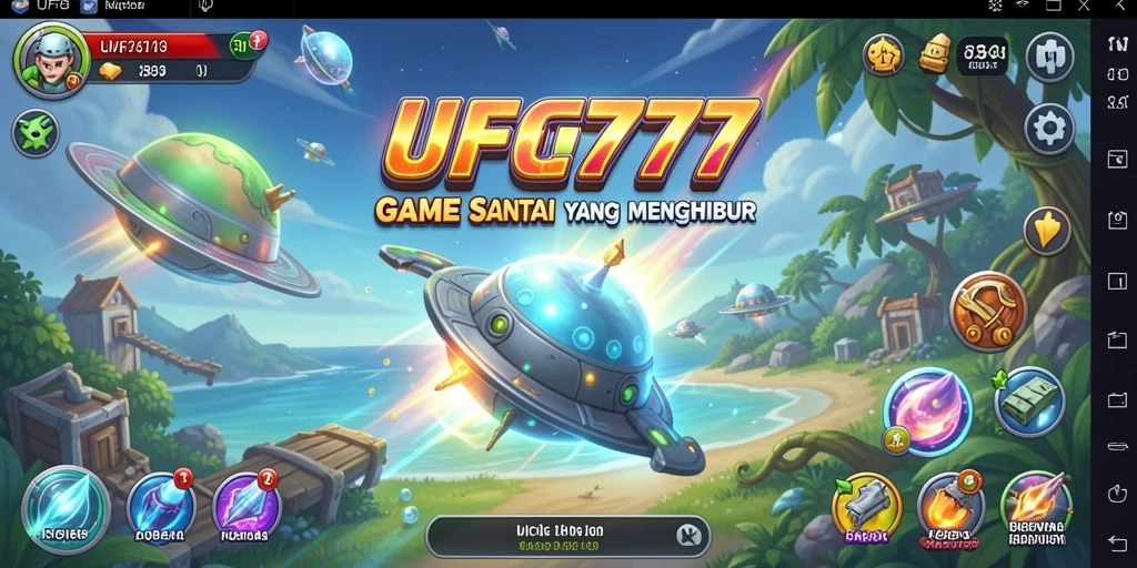 Menampilkan gameplay <strong>UFO777</strong> yang santai dan penuh warna.